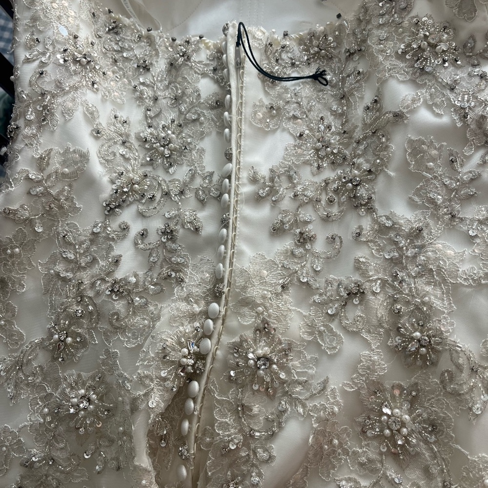 Justin Alexander Wedding dress style 8738 - Picture 3 of 3